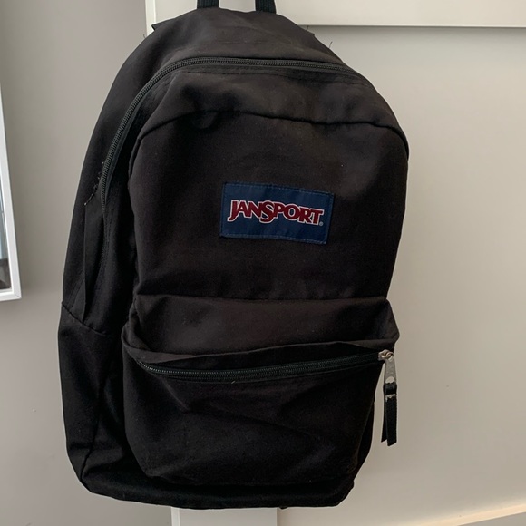 Black Jansport Backpack - Picture 1 of 3